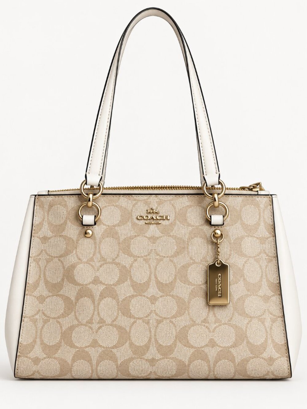 Coach Etta Carryall in Signature Coated Canvas 77881